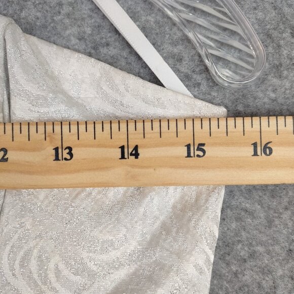 Jessica McClintock Gunne Sax Dress Juniors Sz 7 Prom Petticoat Strapless Formal - Picture 7 of 15